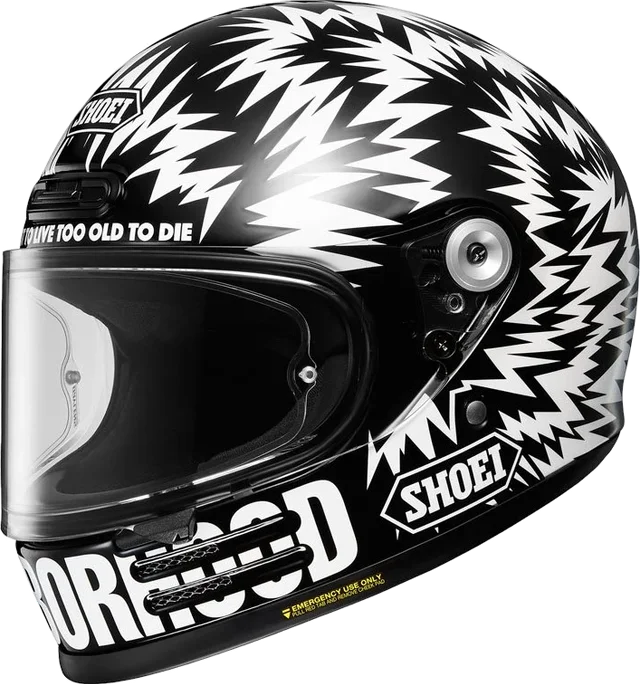 SHOEI Glamster 06 Neighborhood TC5, black/white