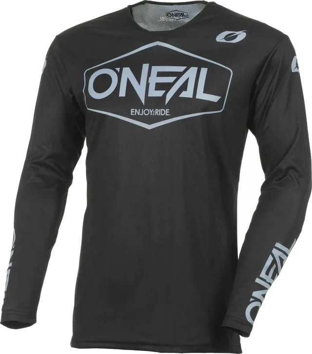 O'Neal Mayhem Solid LS Men's Off-Road Jerseys, black