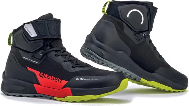 Eleveit Stratos Waterproof Shoes - Black/Red, Black