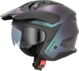 Acerbis Jet Aria Evo Metallic Helmet Chameleon