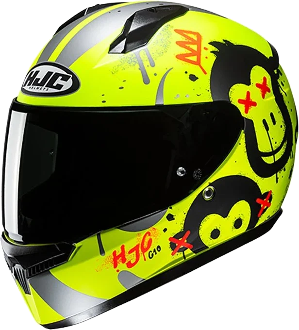 HJC C10 Geti MC3HSF, HJC C10 Geti Fluo-Yellow MC3HSF