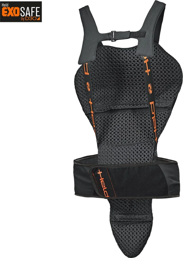 Held Exosafe Back Black, Black
