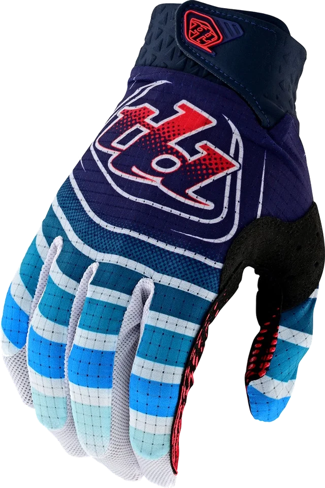 Troy Lee Designs Air Glove Wavez Navy / Red, NAVY / RED