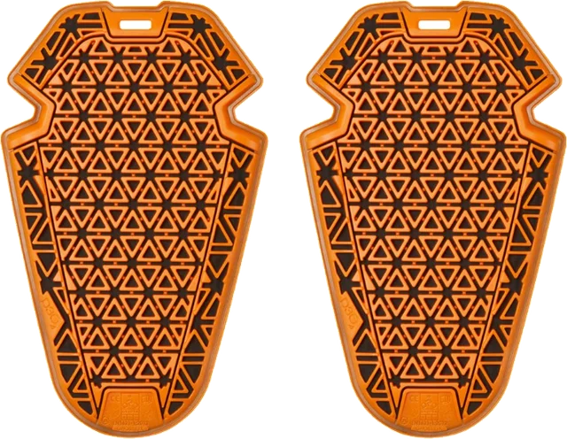 Icon D3O Ghost Level 2 Elbow/Knee Armor, Orange
