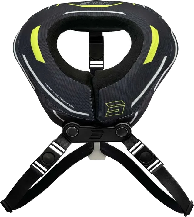 Shot race gear Neck Protector, Black
