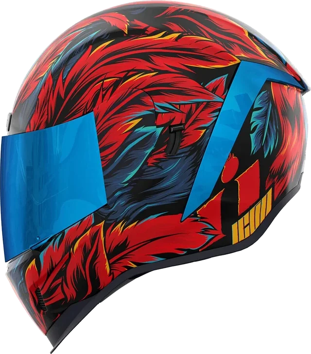 Icon Airform Feverdream Helmet, blue