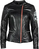 Helstons Cher Soft Lady Leather Jacket Black