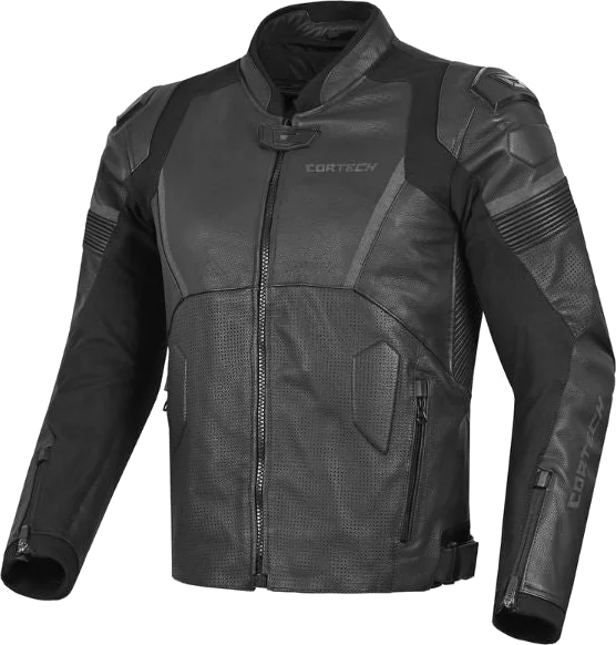 Cortech Revo Leather Jacket, Black