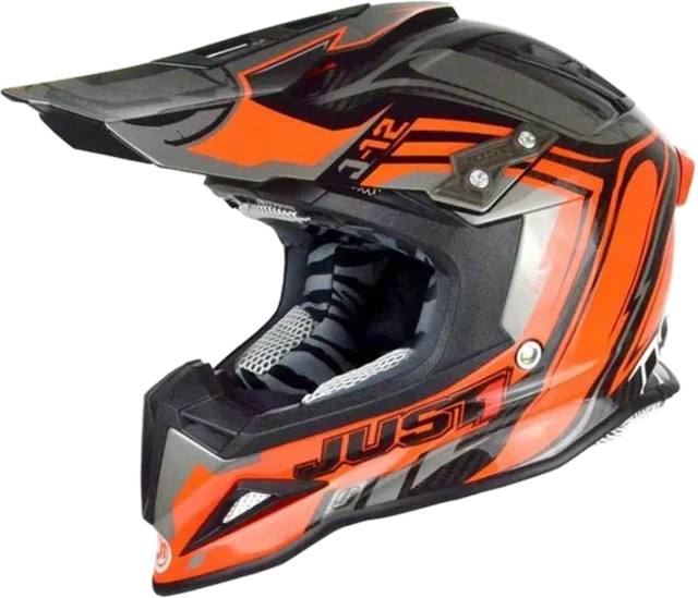 Just1 J12 Flame Black Orange, Black Orange