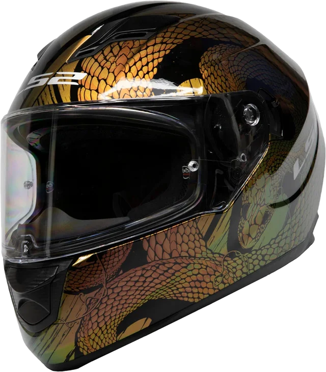 LS2 Helmets LS2 Stream Snake Helmet CLOSEOUT, chameleon
