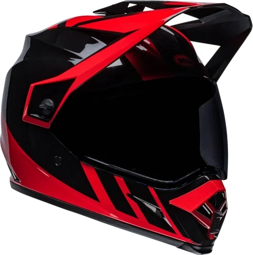 Bell MX-9 Adventure MIPS Dash Helmet, Black/Red