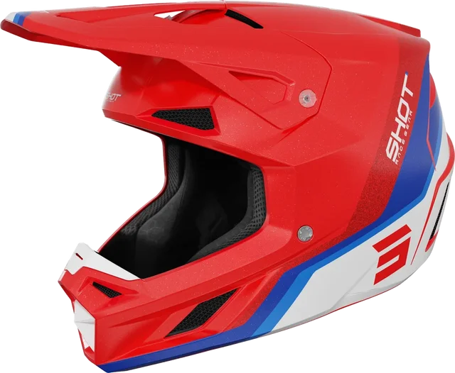 Shot Speed Atomic SAS Motocross Helmet, gold matt
