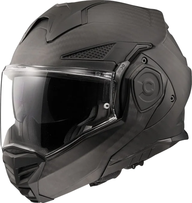 LS2 FF901 Advant X Solid Matt Carbon 06 Modular Helmet