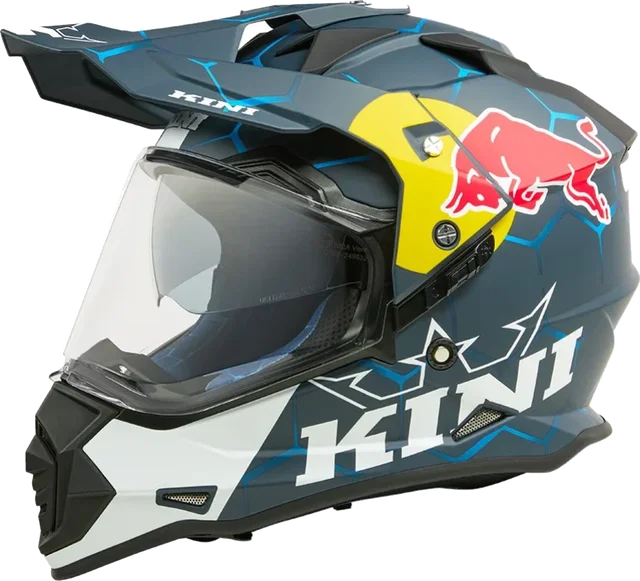 O'Neal Oneal ADV Kini Red Bull 1 Helmet Blue White, Blue White