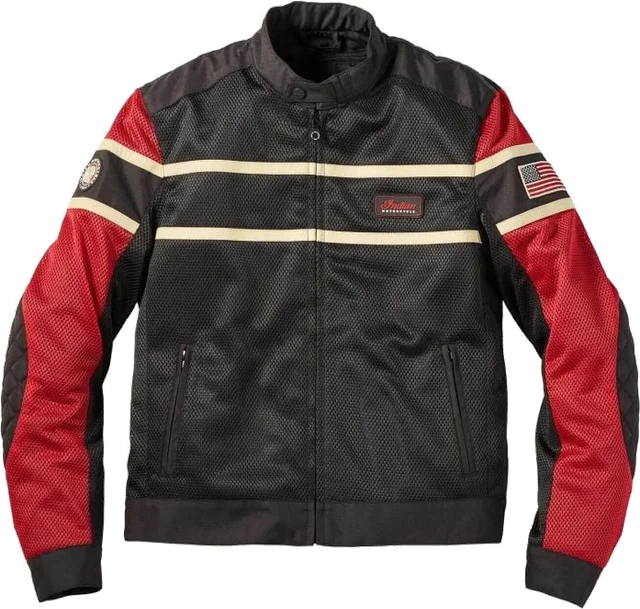 Indian Arlington CE Mesh Jacket, Black