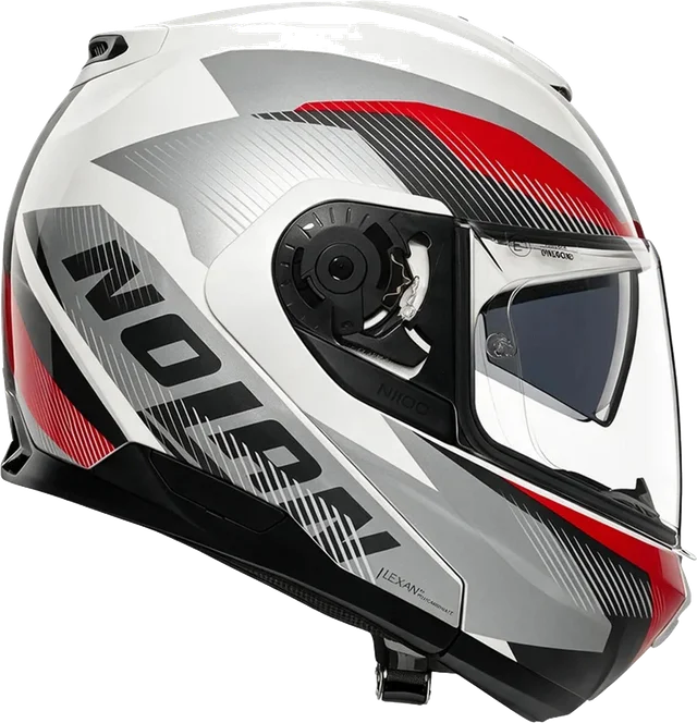 Nolan N100-6 SCIA White / Red / Black, white/red/black
