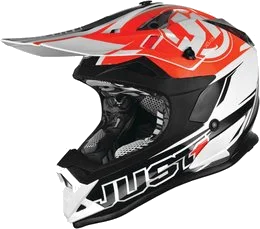 Just1 J32 J-32 Pro Rave MX Helmet, Black, Orange