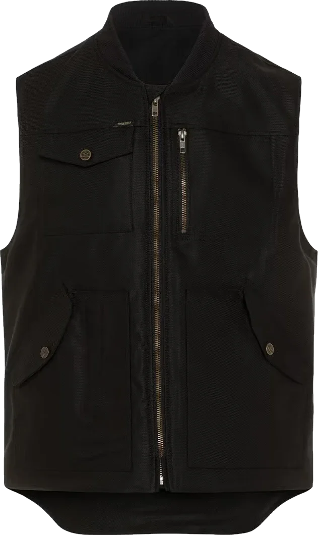 Rokker Ranger Vest 2 Motorcycle Vest, black