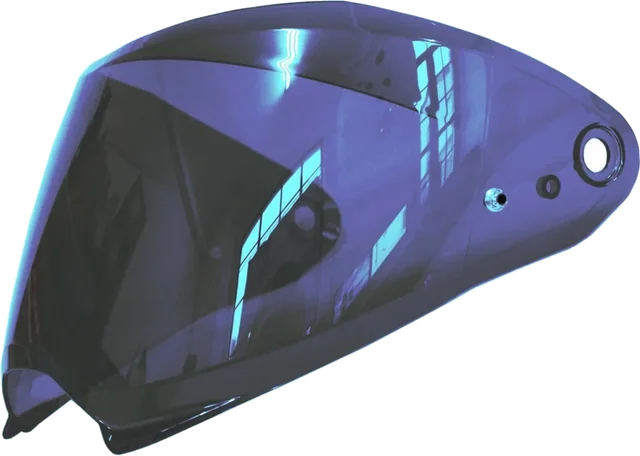 HJC HJ-32 Iridium Blue Outer Visor for F70 / F70 Carbon