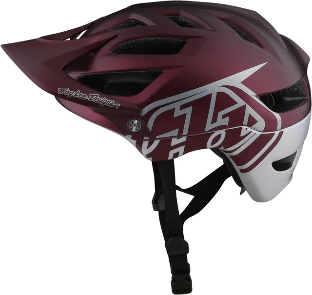 Troy Lee Designs A1 Helmet w/ MIPS, classic wine