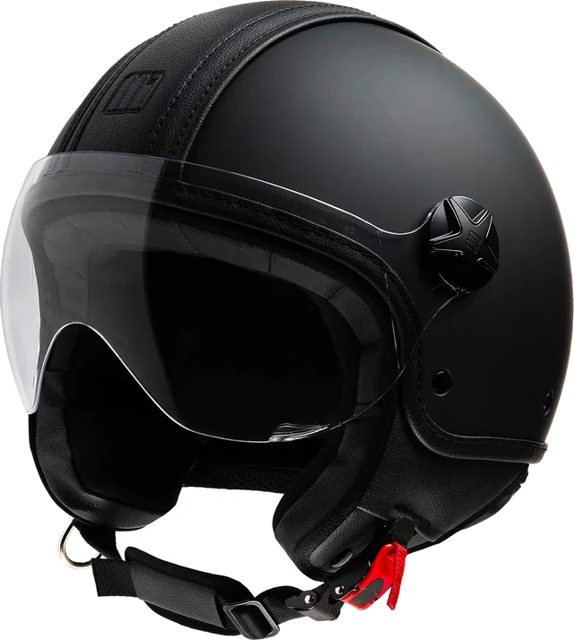 Motocubo Top Ant 22.06 Helmet Black Matt