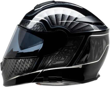 Z1R Apparel Z1R Solaris 2.0 Modular Nomadic Helmet, Black/Grey