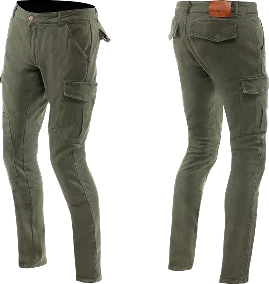 Dainese AA New Cargo Slim Taperd Leg Jean - Army Green