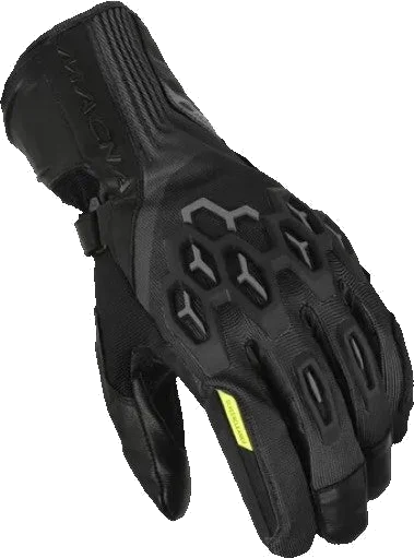 Macna Motorcycle Gloves Brawler, black red