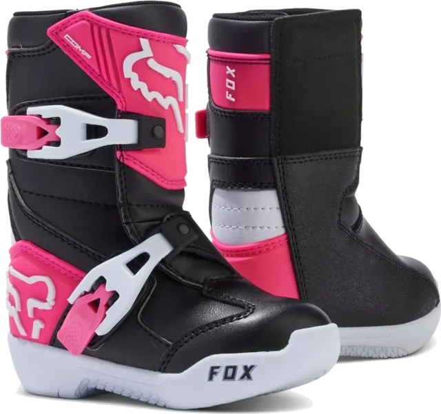 Fox Racing Kids' Comp MX Boot, black pink