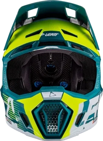 Leatt 7.5 V24 MX Helmet with Goggle, acid fuel