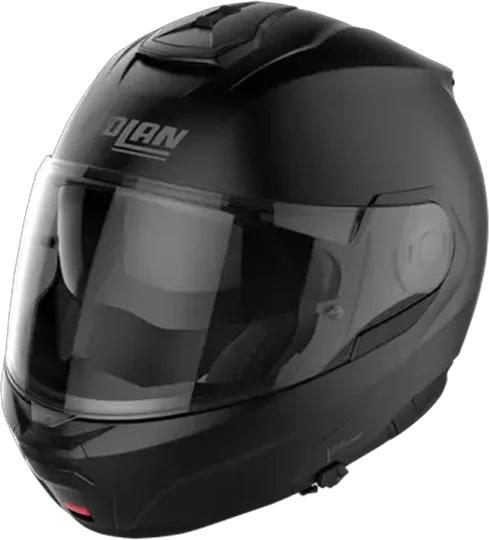 Nolan N100-6 Classic N-Com 010 - Flat Black, Flat Black