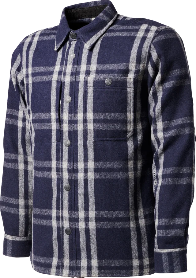 Roland Sands Design Roland Sands Buellton Riding Shirt, Navy
