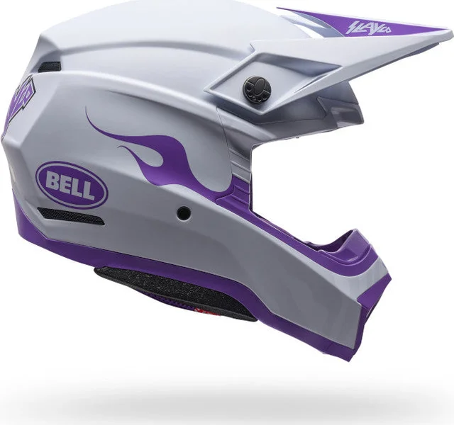 Bell Moto-10 MIPS Pur Da SE DOT / ECE Purple / White