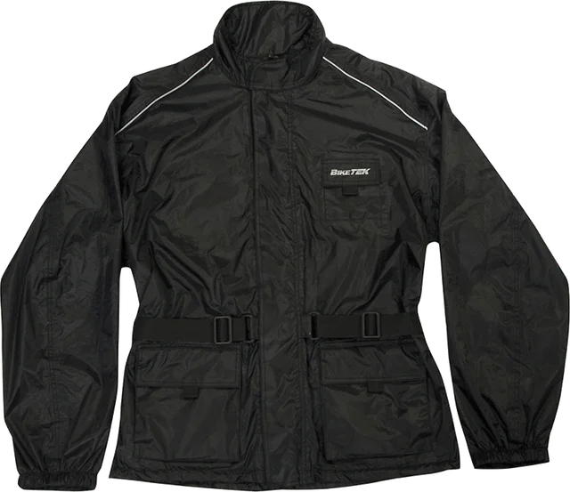BikeTek Rain Over Jacket Black