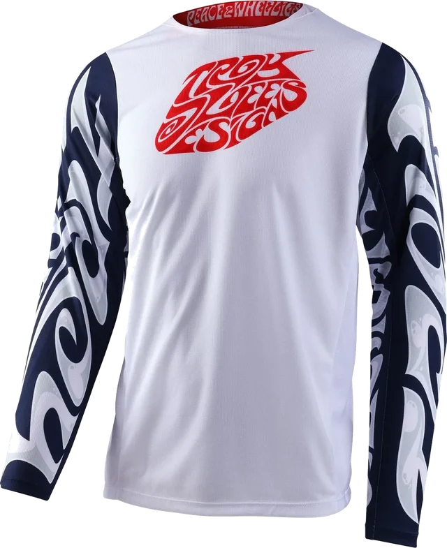 Troy Lee Designs GP Pro Hazy Friday Jersey, navy white