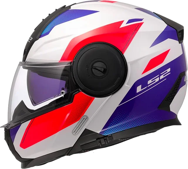 LS2 Scope II Helmet Duria Blue/Rde Gloss