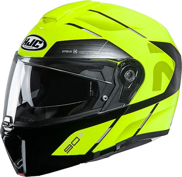 HJC Rpha90S Helmet Bekavo MC3H Black/Yellow Fluo Gloss