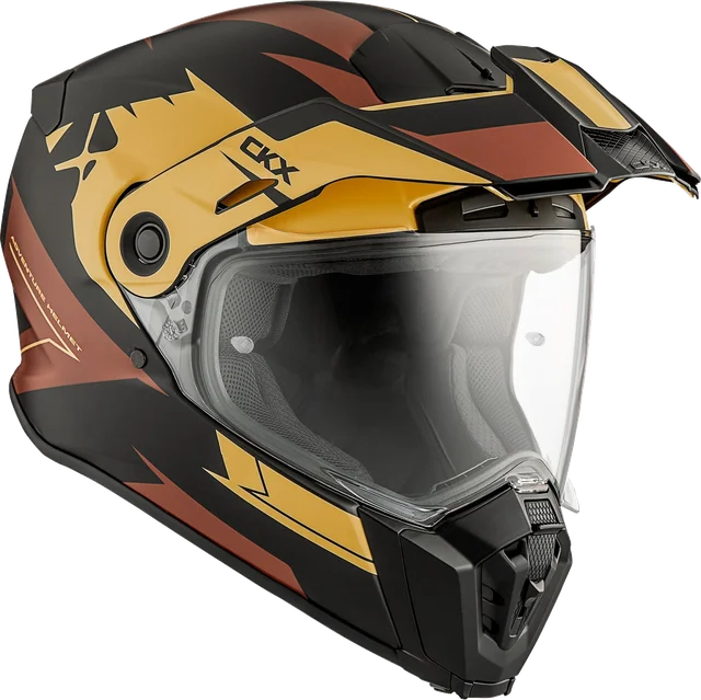 CKX Atlas Scorpio Dual Sport Helmet, beige matte rust
