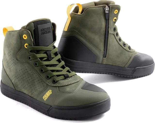 Rebelhorn Spike Boots Olive, Olive
