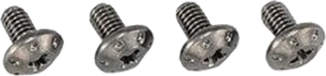 Shoei Quick Release E Screw Set Helmet Accessories, silver