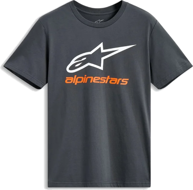 Alpinestars Always 2.0 CSF T-Shirt - Charcoal/White/Orange, Grey