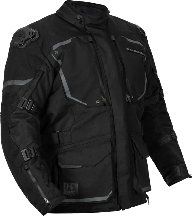 Tourmaster Tour Master Horizon Line The Trek Adventure Black Jacket with Mesh Panels