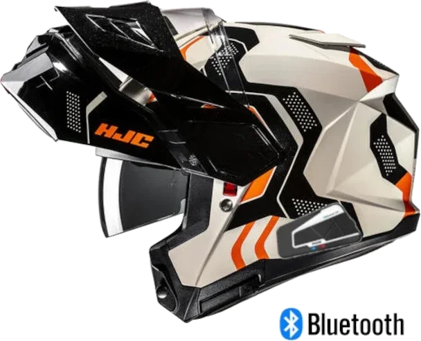 HJC i80 Dual Sport Modular Bluetooth Helmet Velly MC-7