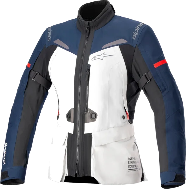 Alpinestars Stella ST-7 2L Gore-Tex Jkt Ice Grey Dark Blue Blk