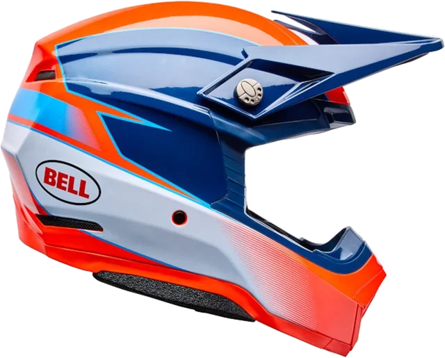 Bell Helmets Bell Moto-10 MIPS Falcon Helmet CLOSEOUT, orange blue falcon
