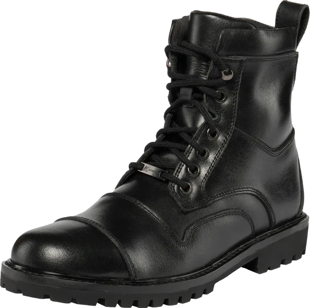 Kochmann Palermo Black Motorcycle Boots, Black