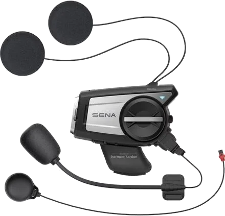 Sena 50C Bluetooth Headset & 4K Camera, Sena 50C Camera & Bluetooth / Mesh with Sound by Harman Kardon Singlepack