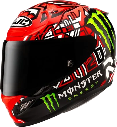 HJC RPHA 12N Quart 2025 Helmet, Red/Black
