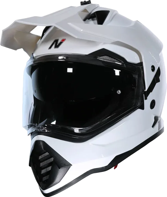 Nitro MX910 ADV Helmet Gloss White, Gloss White