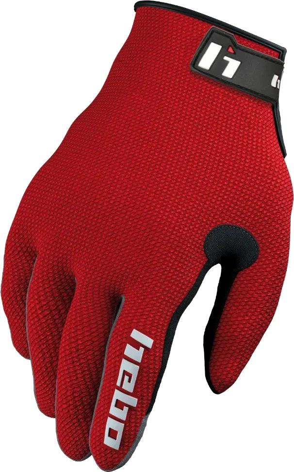 Hebo Team Off-road Gloves, Red